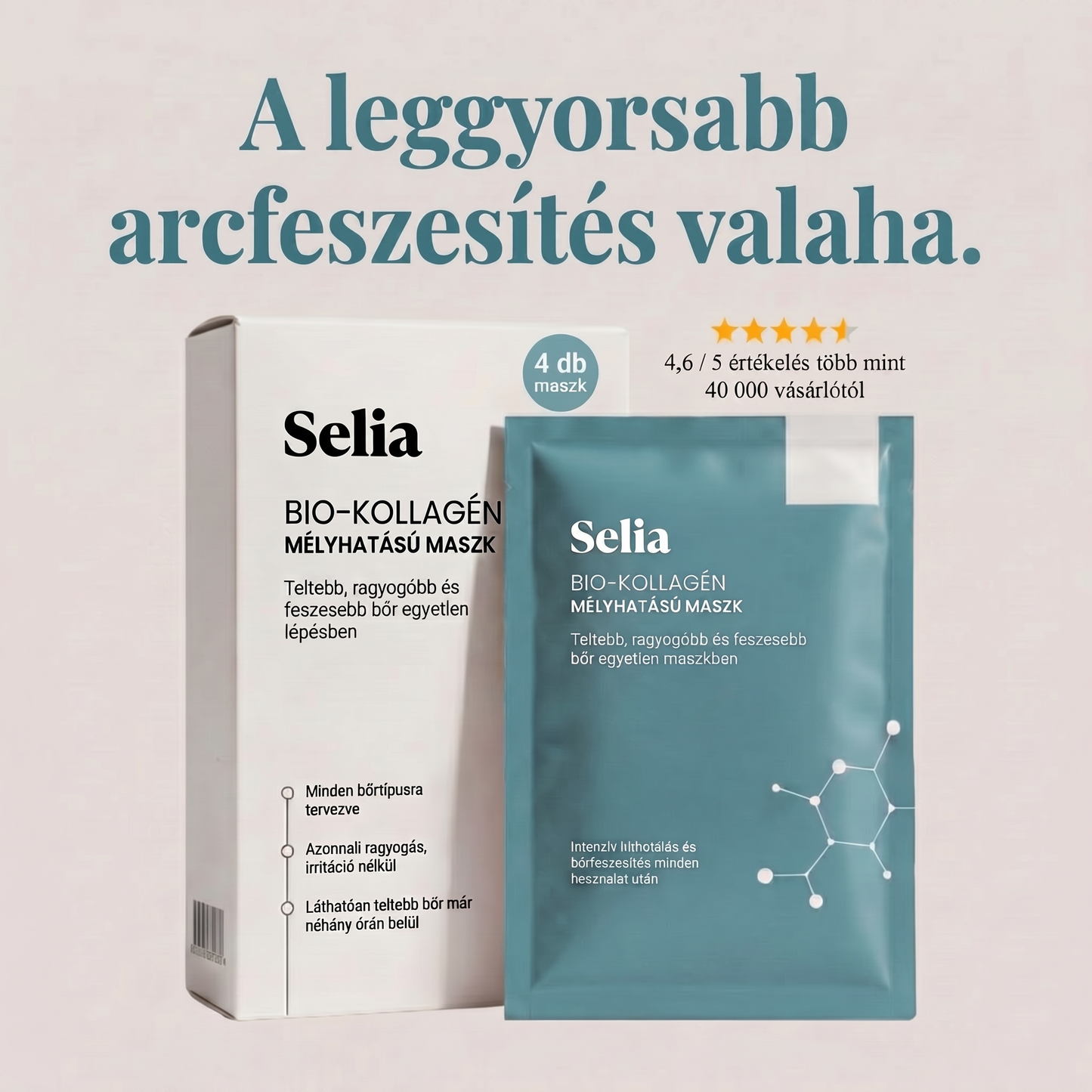 Selia Beauty - Bio-Kollagén Maszk